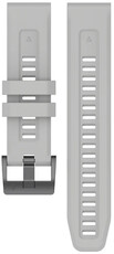 Correa de silicona Ricardo 20mm (pro Garmin Fenix 8/7S/6S (43mm), aj.), gris V1, QuickFit