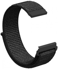 Correa de liberación rápida 20mm, nylon, negro, velcro (Garmin Venu, Venu Sq, Venu Sq 2, Venu 2 plus, etc.)