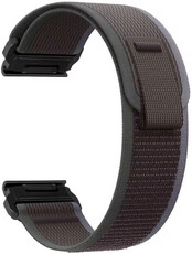 Correa de nailon Ricardo 26mm (pro Garmin Fenix 8/7X/6X (51mm), Tactix aj.), negro V2, QuickFit