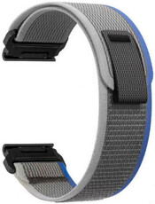 correa de nailon Ricardo Carezza 26mm, Light Gray, QuickFit