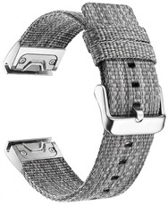 correa de nailon Ricardo Cervinia 22mm, Light Gray, QuickFit