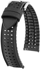 Correa de caucho Hirsch NYAD M 0925099150-2, negro, caucho natural, largo M, Quick Release
