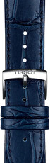 Correa de piel azul Tissot T852.041.534, 20mm