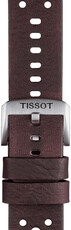Correa de piel marrón Tissot T852.046.777, 22mm