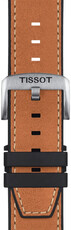 Correa de piel marrón Tissot T852.047.777, 23mm