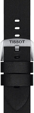 Correa de piel negra Tissot T852.048.225, 22mm