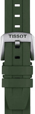 Correa de caucho verde Tissot T852.049.054, 20mm