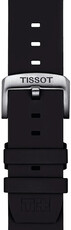 Correa de silicona negra Tissot T852.047.179, 22mm