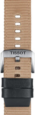 Correa textil beige Tissot T852.046.752, 22mm