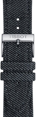 Correa textil azul Tissot T852.046.779, 22mm