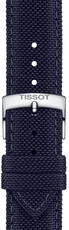 Correa textil azul Tissot T852.048.185, 21mm
