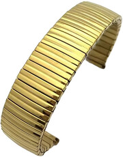 brazalete metálico Ricardo Torrino, dorado