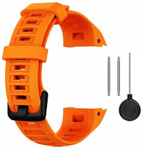 correa de silicona Ricardo Sella Nevea (para Garmin Instinct 2S), Orange