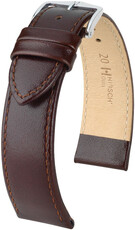 Correa de piel Hirsch Osiris M 03475110NQ-1, marrón, piel de becerro