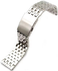 brazalete metálico Ricardo Marino, plateado