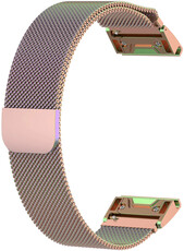 Pulsera de acero Ricardo 20mm (pro Garmin Fenix 8/7S/6S (43mm), aj.), coloreado, QuickFit