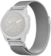 brazalete de acero inoxidable Ricardo Champoluc 22mm, Silver, QuickFit