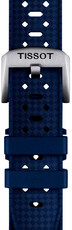 Correa de caucho Tissot T852.049.963 20mm, azul