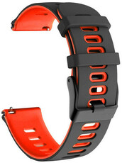 Correa de silicona Ricardo 20mm (pro Garmin Venu, Forerunner 255, Vívoactive 4 aj.), negro, Quick Release