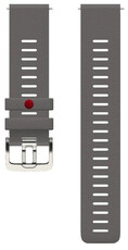 Correa de silicona Polar 22mm, gris, talla M/L