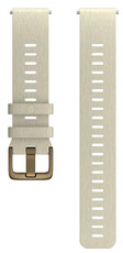 Correa de silicona Polar Pacer 20mm, blanca, talla S-L