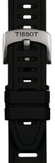 Correa de silicona Tissot T852.049.249 21mm, negro (vel. XS), Quick Release