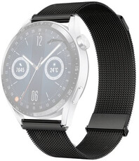 Pulsera de acero Ricardo Milanese, negro, magnético 20mm