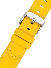 Correa de piel Morellato Capri 5761D82.098 M, amarilla, material reciclado