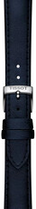 Correa de piel Tissot T852.050.307 22mm, azul, vegana