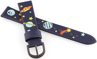 Correa de piel sintética JVD RJ7225.1 16mm, azul, infantil
