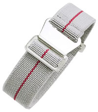 correa de nailon Ricardo Alcamo, gris