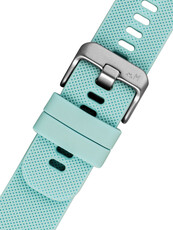 Correa de silicona Morellato Byte 5654187.076 M, verde, Quick Release