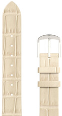 Correa de piel JVD RBR14C819-LEA-V10 16mm, beige