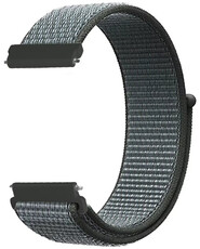 Correa de nylon Ricardo 20mm (para Coros Pace 2), gris, cierre rápido