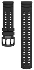 Correa de silicona Polar 22mm, negra V2, talla S-L