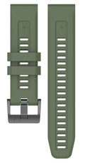Ricardo Correa de silicona 22mm (para Garmin Fenix 8/7/6 (47mm), Epix 2 etc.), verde V1, QuickFit