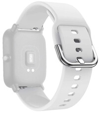 Correa de silicona Ricardo 22mm (pro Polar Vantage M2, V3, Grit X), blanco, Quick Release