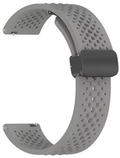 correa de silicona Ricardo Vigo 22mm, Gray, Quick Release