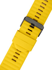 Ricardo Correa de silicona 26mm (para Garmin Fenix 8/7X/6X (51mm), Tactix etc.), amarillo V2, QuickFit