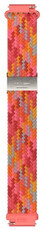 Correa textil Polar 20mm, roja, talla S