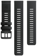 Correa Polar Silicona 20mm, Negra, Talla S, M/L, Cierre Rápido, Pago
