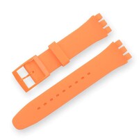 correa de silicona Ricardo Barletta (para Swatch), naranja