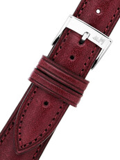 correa de cuero Morellato Reggiani 6122E40.081 S, rojo