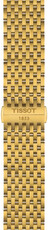 Pulsera de acero Tissot T852.049.487 20mm, dorado, Quick Release