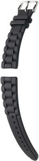 Correa de silicona Hirsch Jelly L 40818850-2, negra, longitud L