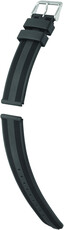 correa de silicona Hirsch Silverstone L 40518850-2, negro, longitud L