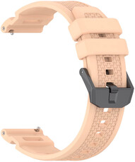 Correa de silicona Ricardo 24mm (pro Garmin Venu X1), beige, Quick Release