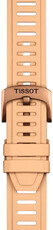 Correa de silicona Tissot T852.050.298 21mm, beige