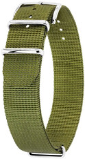 Correa textil Hirsch Rush Recycle XL 40536040-2, verde, longitud XL