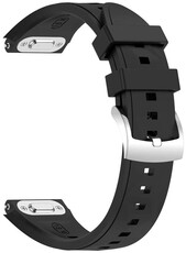 Correa de silicona Ricardo 18mm (pro Huawei Watch GT 6, 41mm), negro, QuickFit